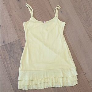 🌼Edikted Yellow Mini Dress🌼